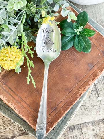 Fresh Flowers Vintage spoon