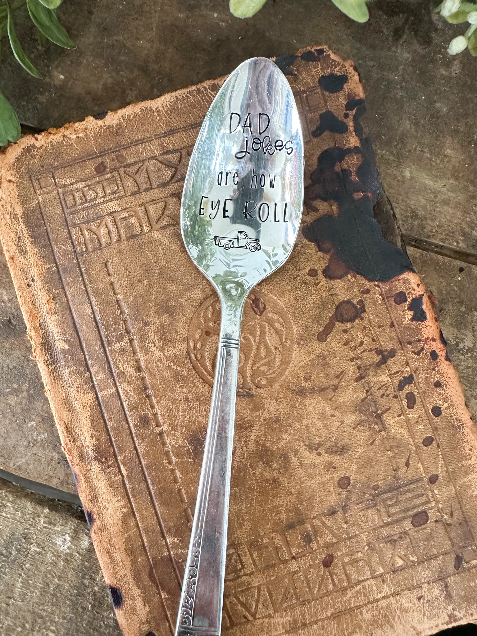 Dad Jokes Are How Eye Roll Vintage Spoon