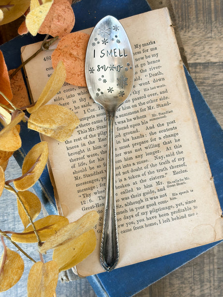 I Smell Snow Spoon