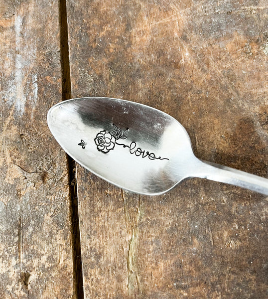 Floral Stem Vintage Spoon