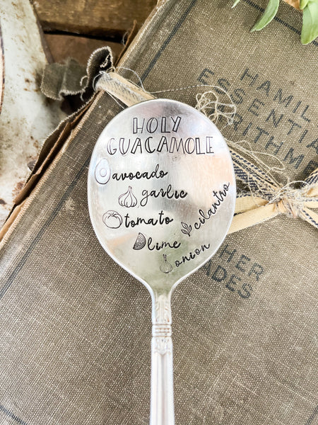 Holy Guacamole Vintage Spoon