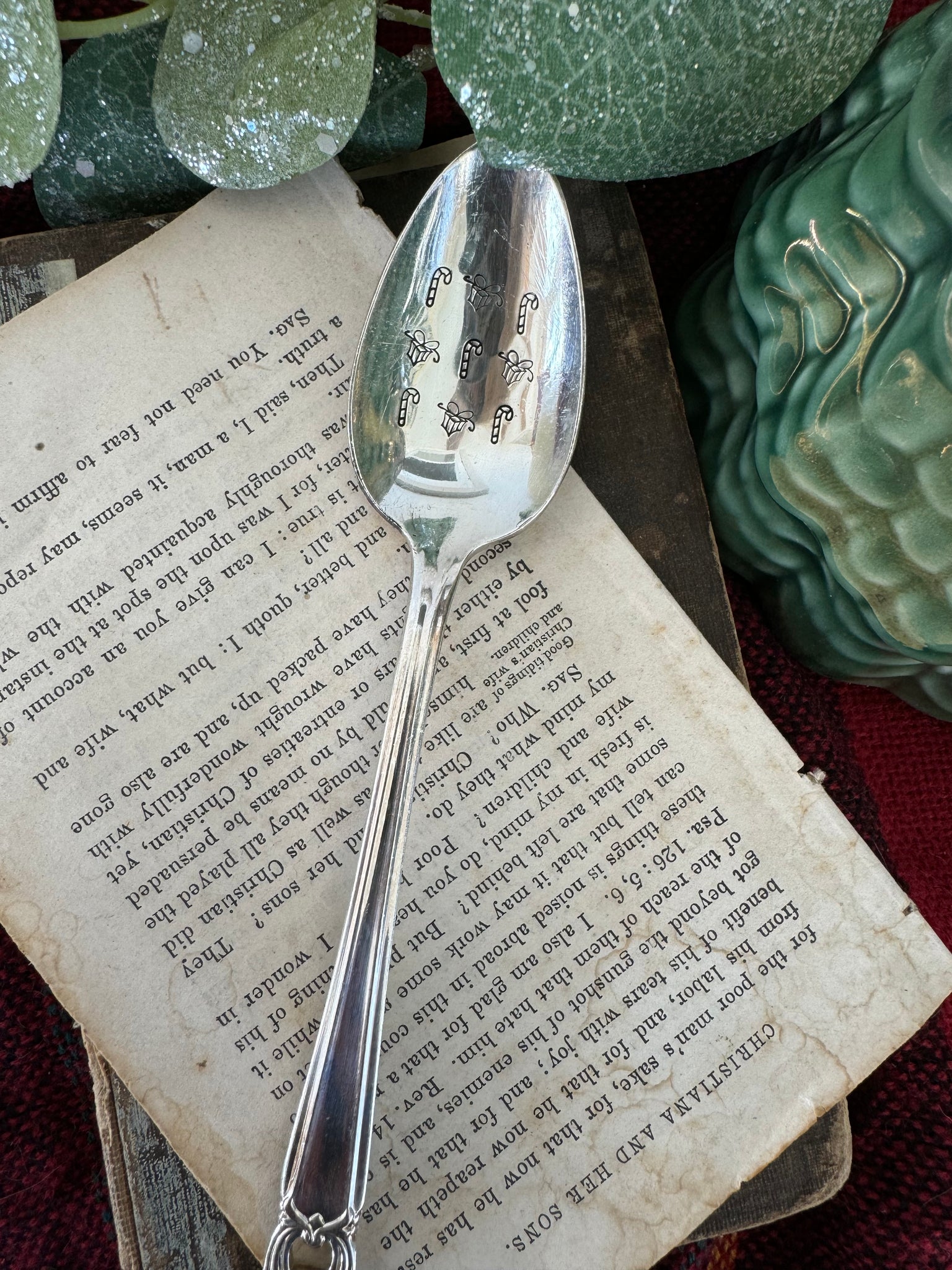 Presents & Candy Canes Vintage Spoon