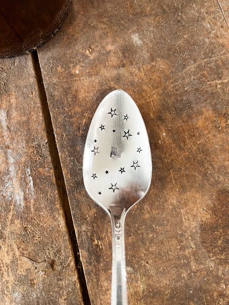 Flag Vintage Spoon