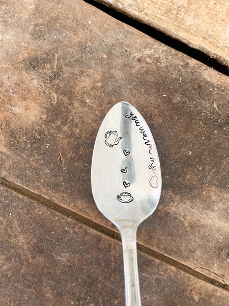 You Warm My Heart Vintage Spoon