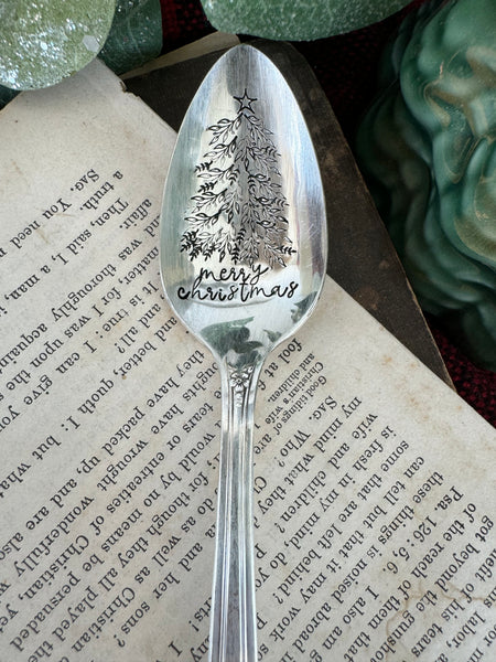 Merry Christmas Vintage Spoon