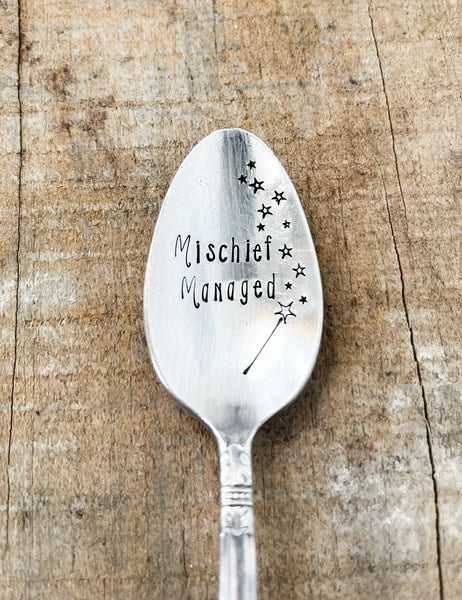 Mischief Managed Vintage Spoon