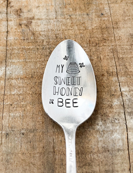 My Sweet Honey Bee Vintage Spoon