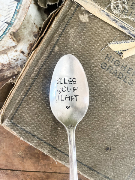 Bless Your Heart Vintage Spoon