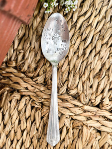 Ain’t Goin Down Til The Sun Comes Up Vintage Spoon