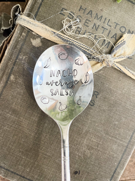 Nacho Average Salsa Vintage Spoon