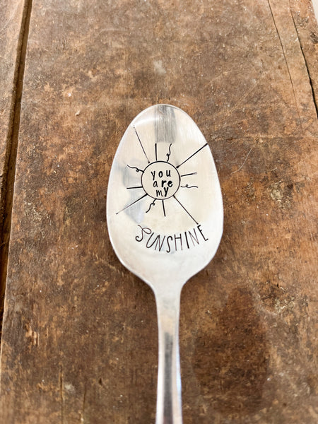 You Are My Sunshine Vintage spoon