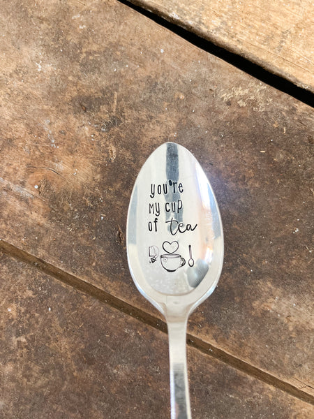 You’re My Cup Of Tea Vintage Spoon