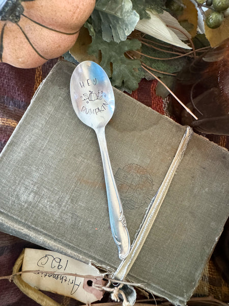 Hey Pumpkin Vintage Spoon