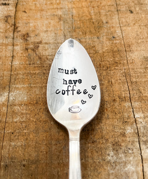 Must Have Coffee Vintage Spoon
