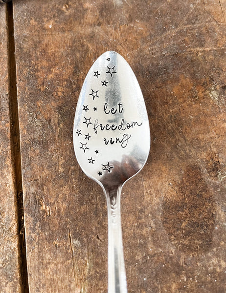 Let Freedom Ring Vintage Spoon