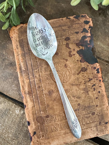 The Grass Is Calling And I Must Mow Vintage Spoon
