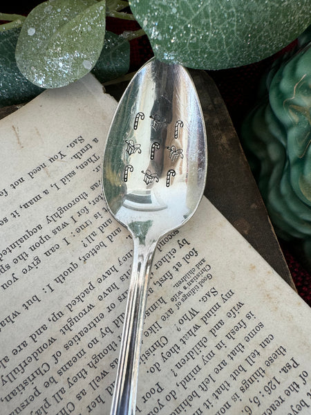 Presents & Candy Canes Vintage Spoon