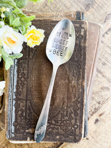 My Sweet Honey Bee Vintage Spoon