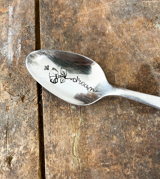 Floral Stem Vintage Spoon