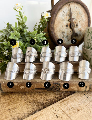 Pick Your Own Baby Spoon Ring!