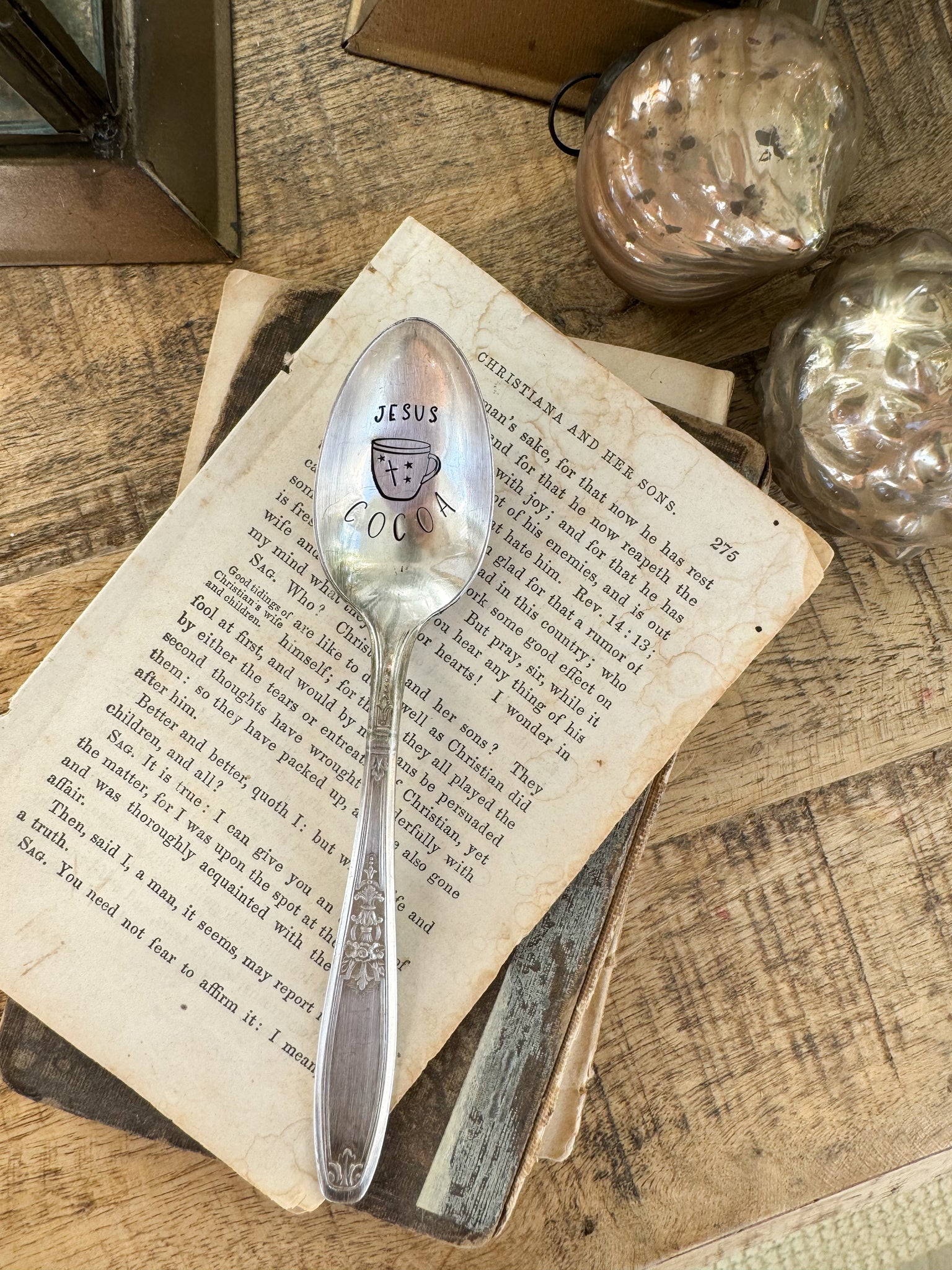 Jesus & Cocoa Vintage Spoon