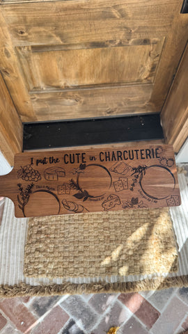 I Put The Cute In Charcuterie Board
