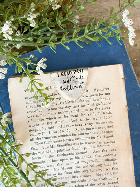 I Read Past My Bedtime Page Bookmark