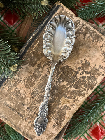Ornate Scalloped Spoon