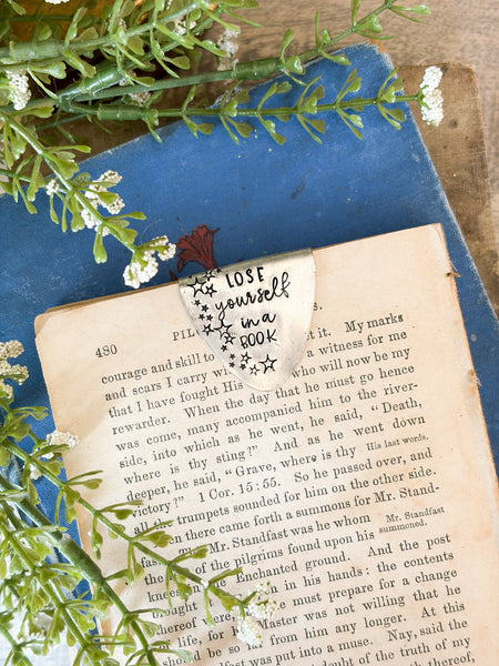 Lose Yourself In A Book Page Bookmark