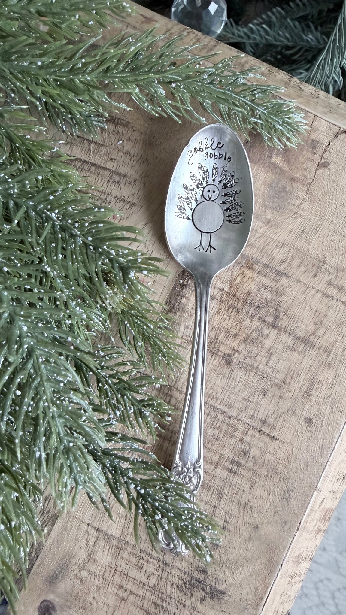Gobble Gobble Vintage Spoon