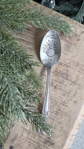 Gobble Gobble Vintage Spoon