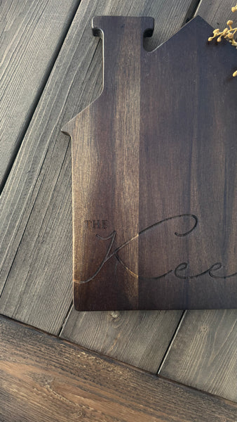 Personalized Last Name Board