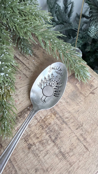 Gobble Gobble Vintage Spoon