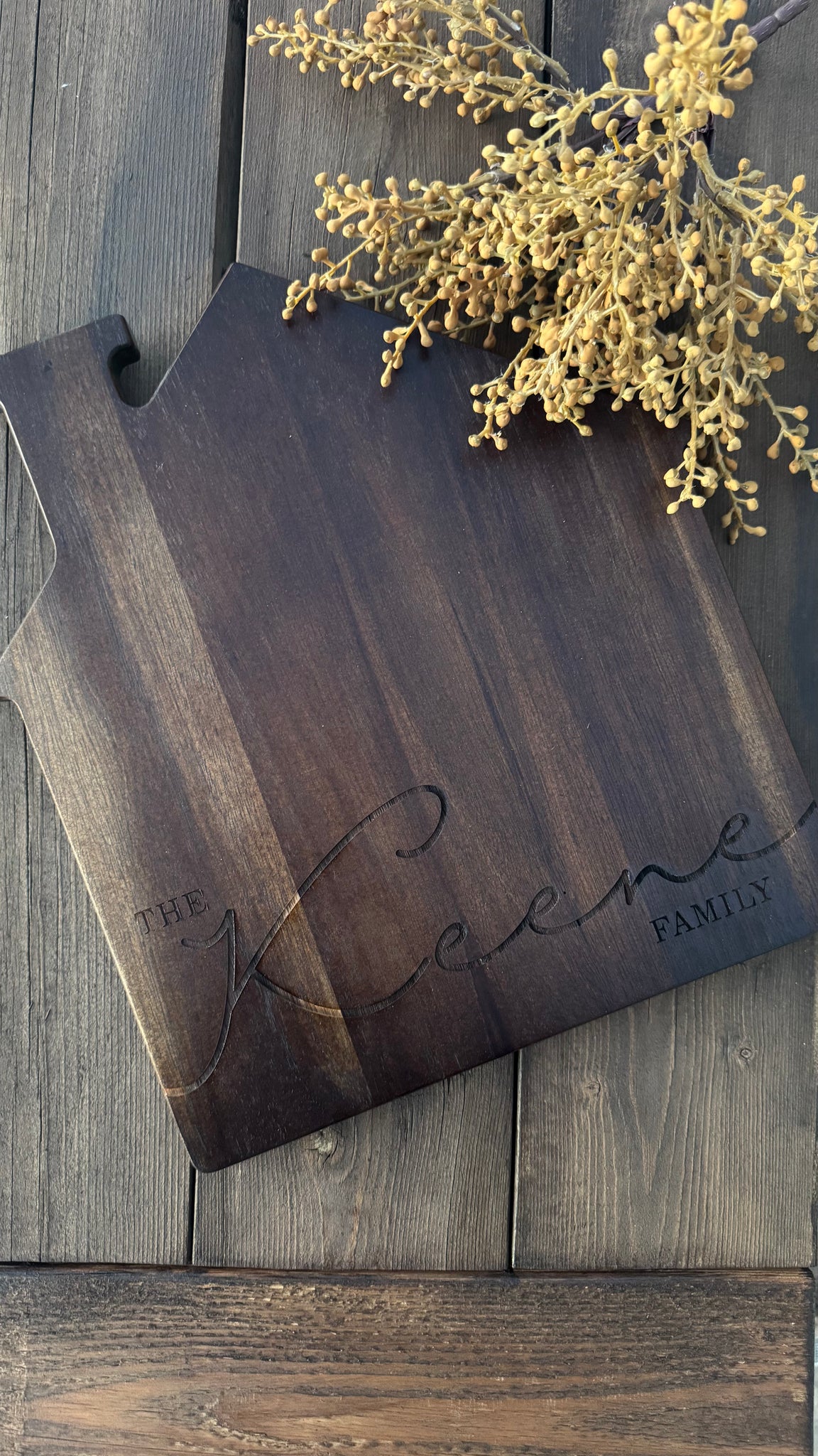 Personalized Last Name Board