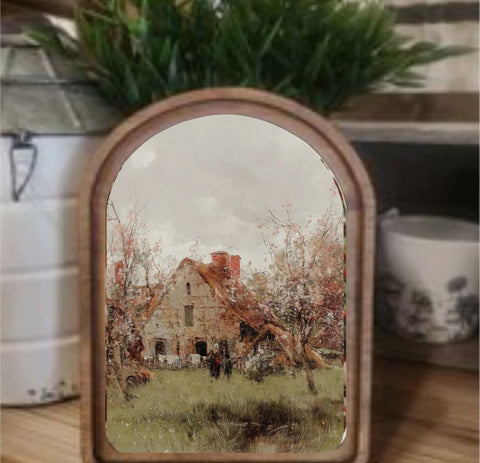 Arch French Cottage Sign