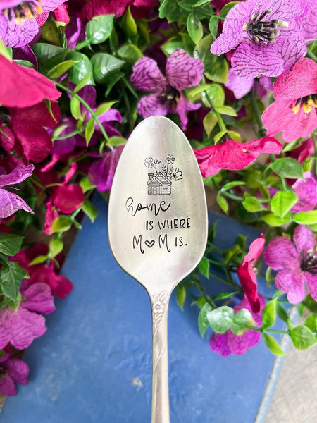 Home Is Where Mom Is Vintage Spoon