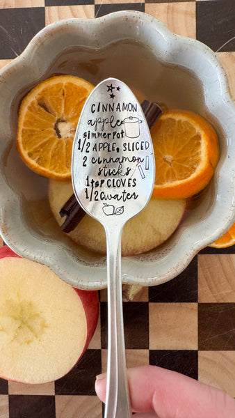 Fall Simmer Pot Vintage spoon