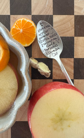 Fall Simmer Pot Vintage spoon