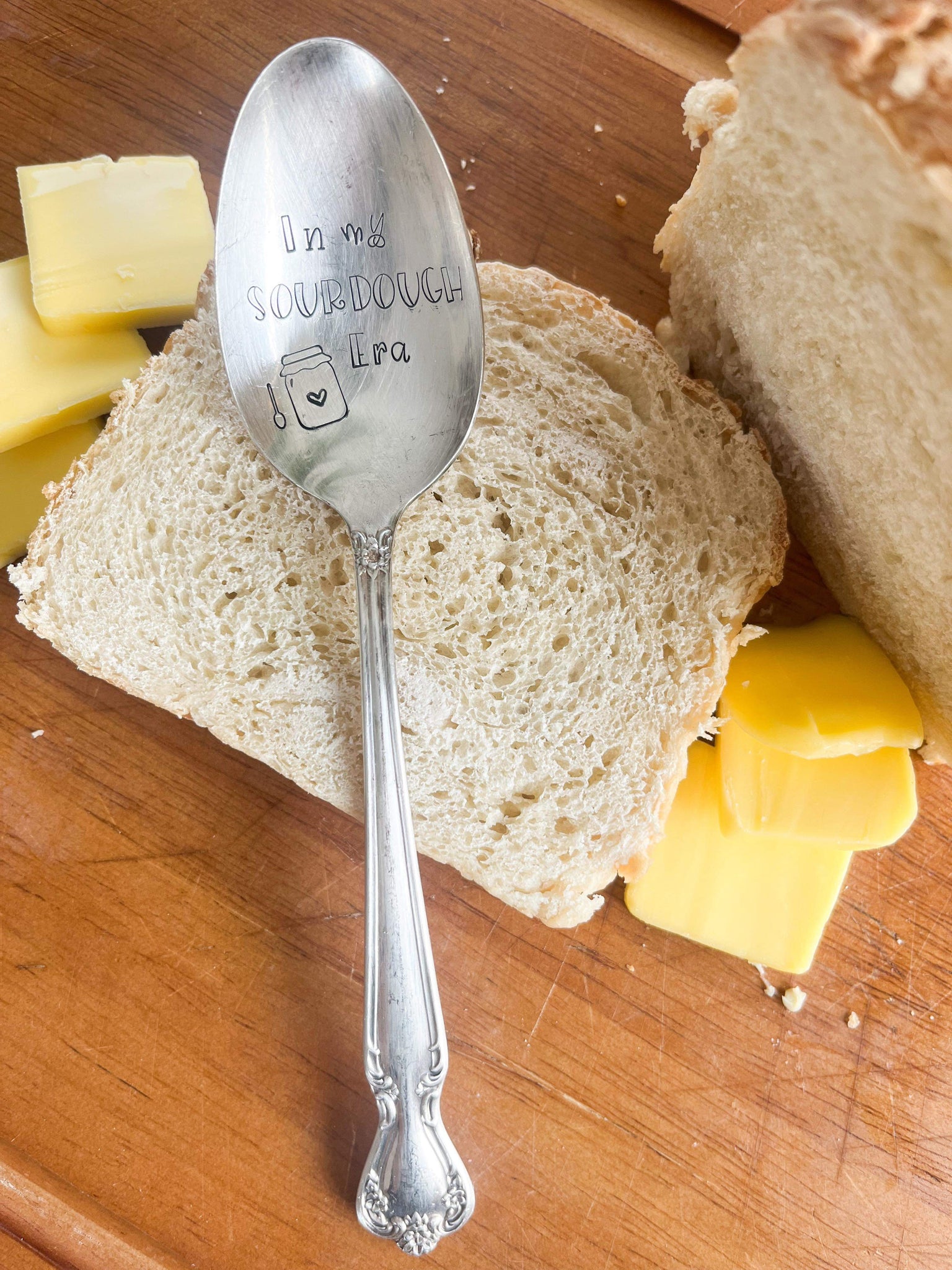 In My Sourdough Era Vintage Spoon