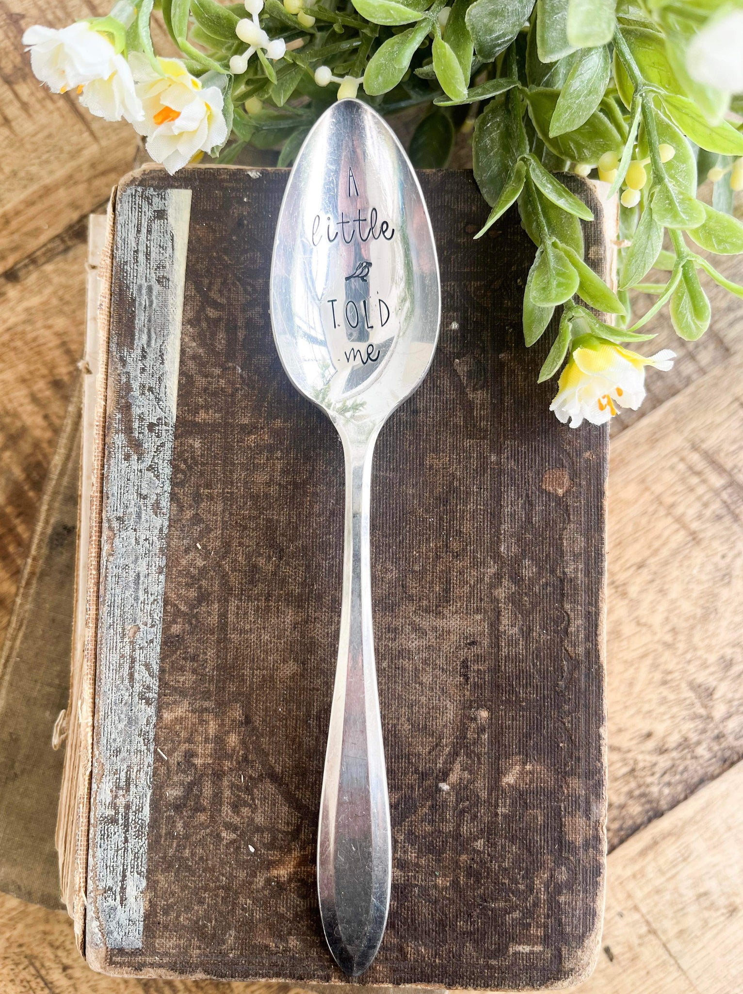 A Little Bird Told Me Vintage spoon