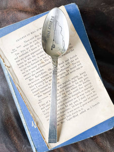 Gone Fishing Vintage Spoon
