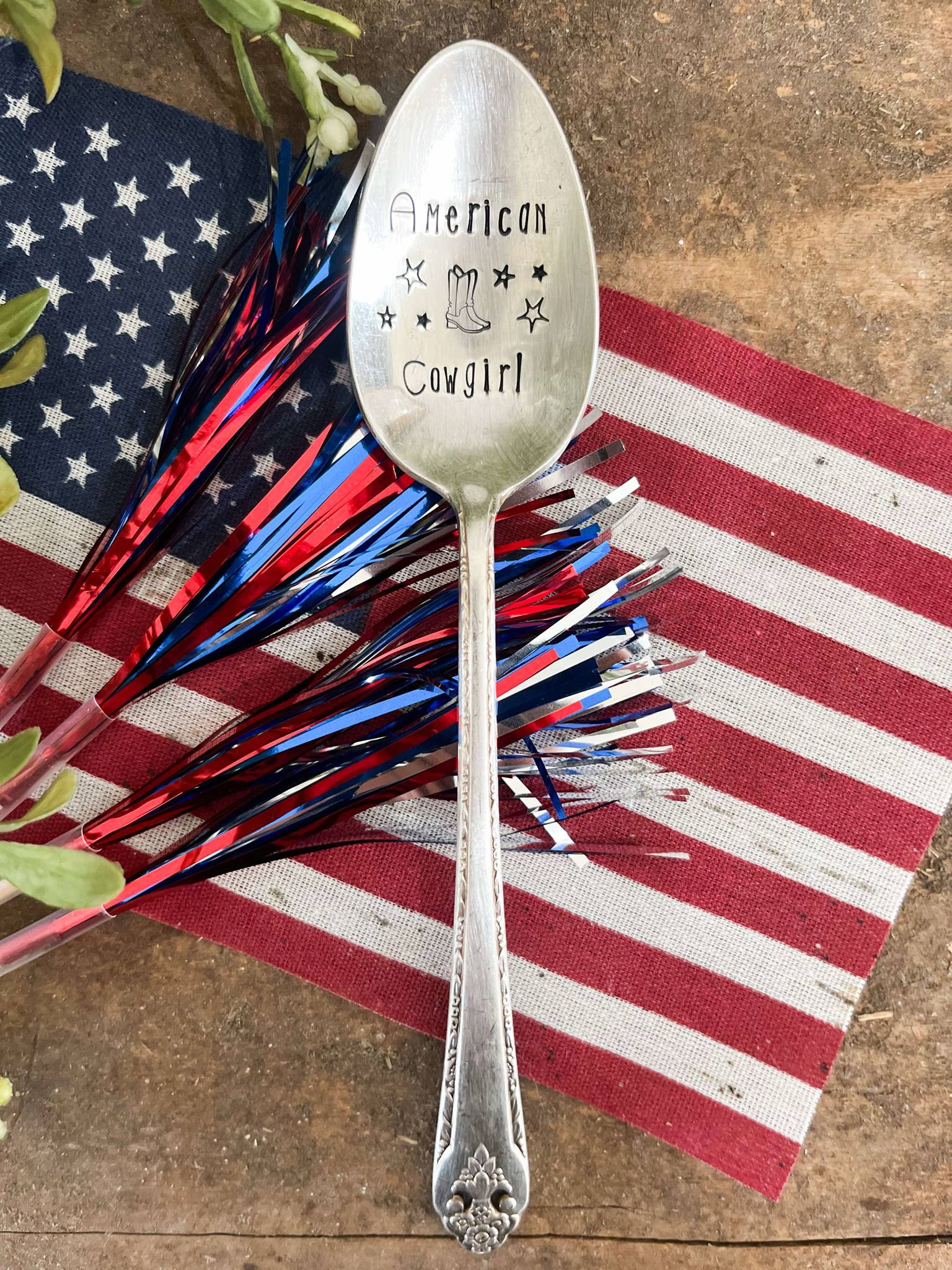 American Cowgirl Vintage Spoon