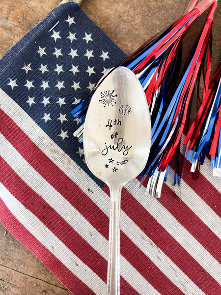 4th Of July Vintage Spoon