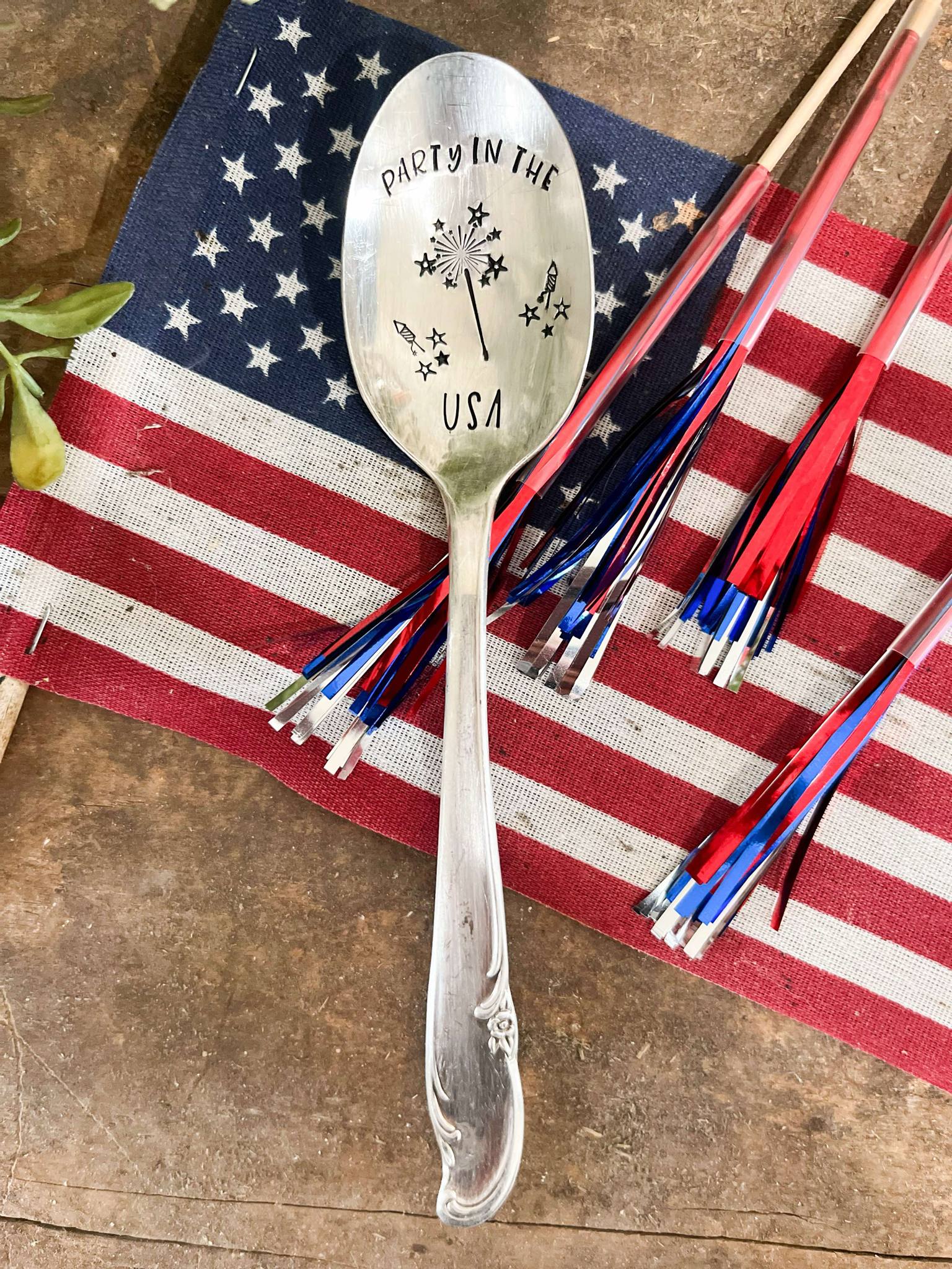 Party In The USA Vintage Spoon