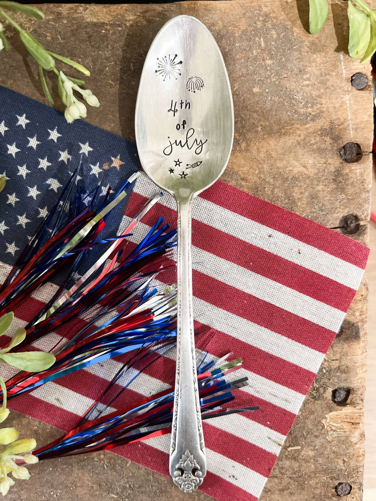 4th Of July Vintage Spoon