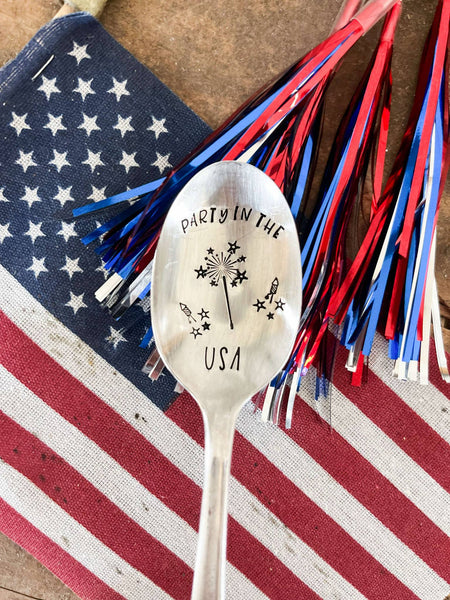 Party In The USA Vintage Spoon