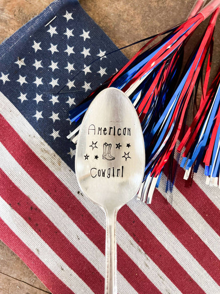 American Cowgirl Vintage Spoon