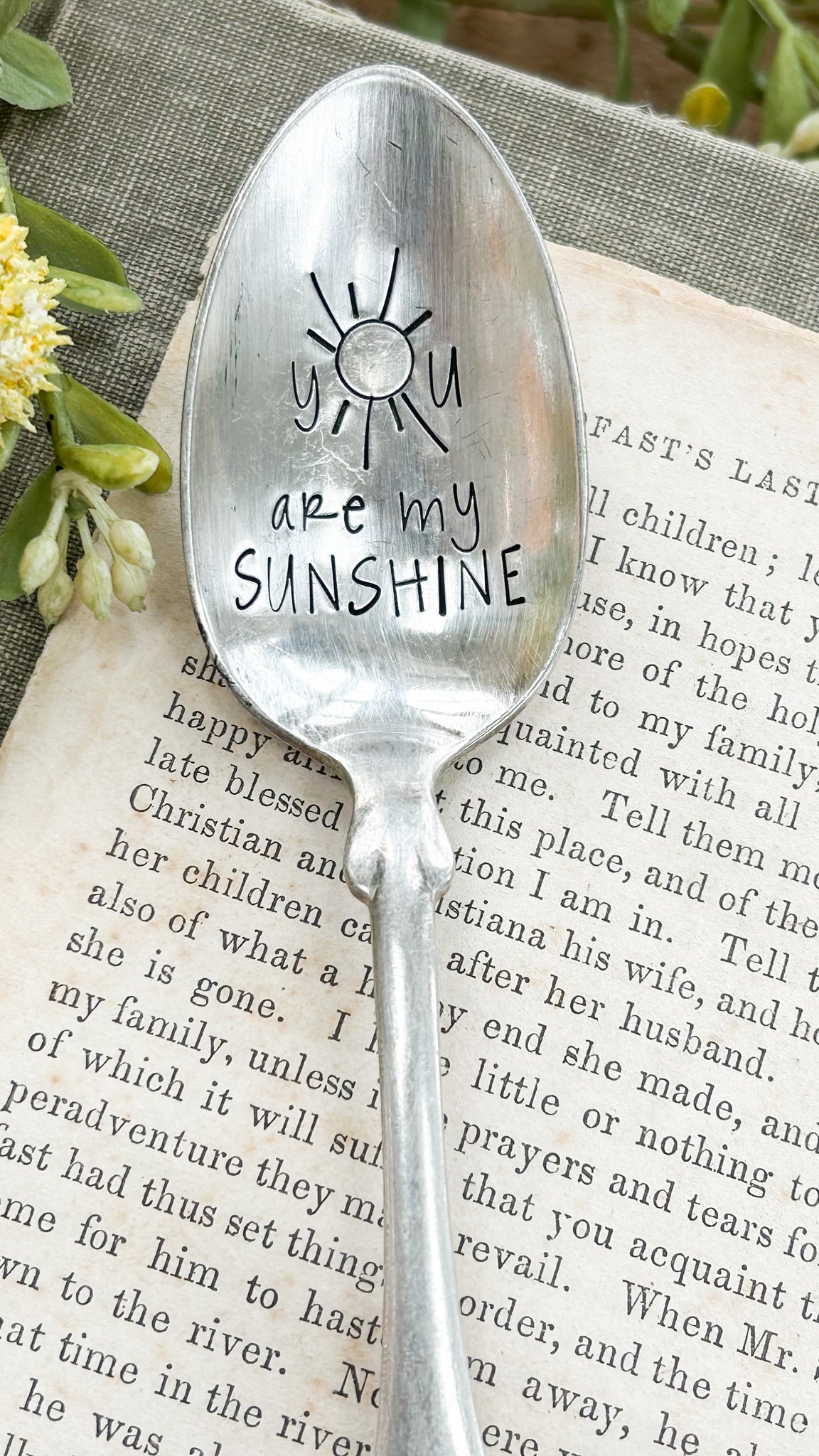 You Are My Sunshine Vintage spoon