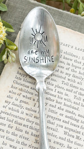 You Are My Sunshine Vintage spoon