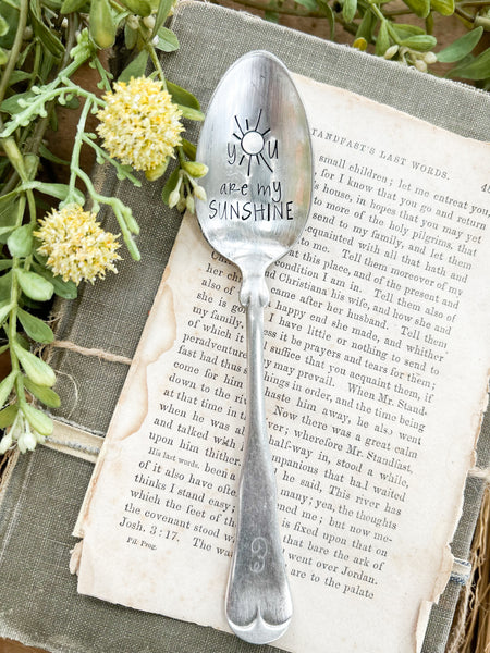 You Are My Sunshine Vintage spoon